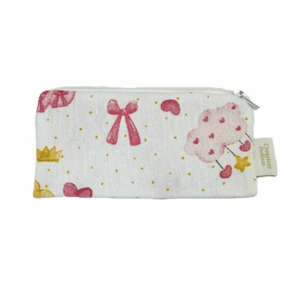 INFANTS, Pochette porta confetti con decori, rosa