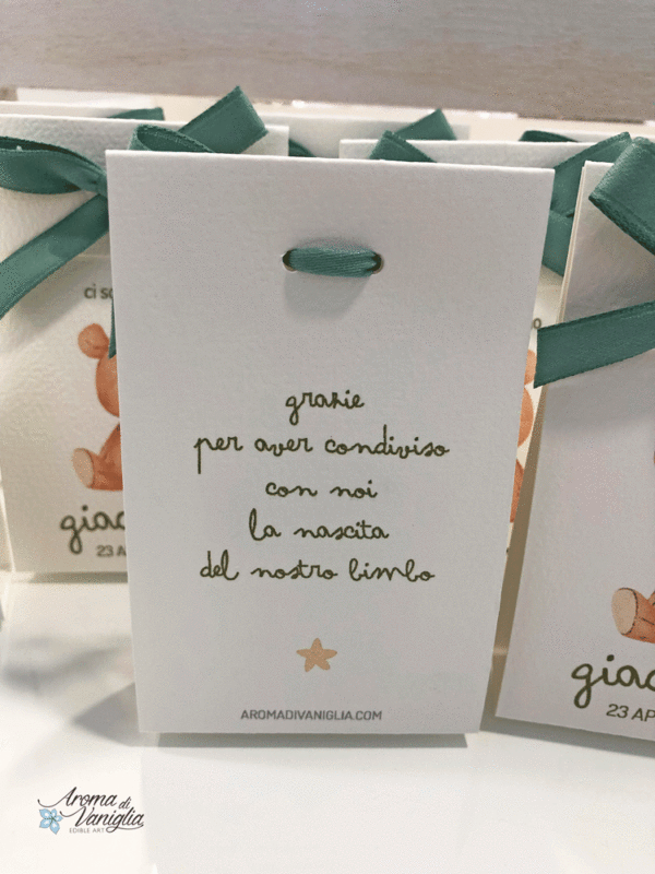 Scatolina personalizzata orsetto - immagine 2
