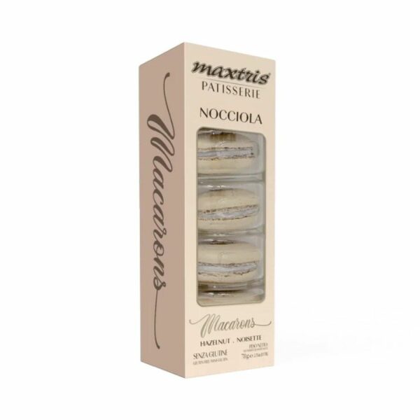 Macaron gusto Nocciola, avorio