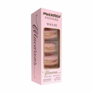 Macaron gusto Yogurt, rosa