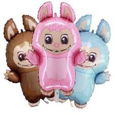 Labubu, supershape, marrone