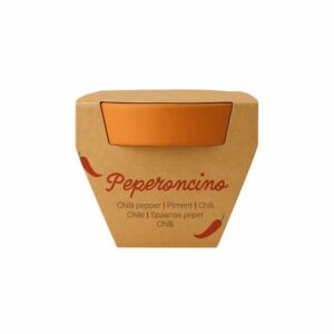 Vasetto in terracotta con torba e SEMI di PEPERONCINO