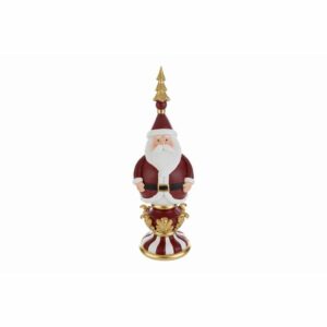 Babbo Natale in resina Red Royal