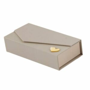 Scatola porta confetti rettangolare, TORTORA