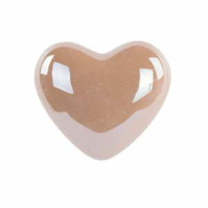 Calamita cuore cipria perlato