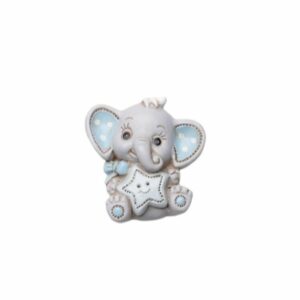 Calamita in resina Elefantino, celeste