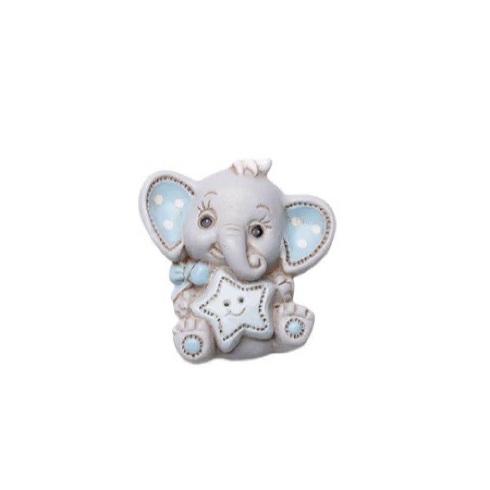 Calamita in resina Elefantino, celeste
