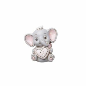 Calamita in resina Elefantino, rosa