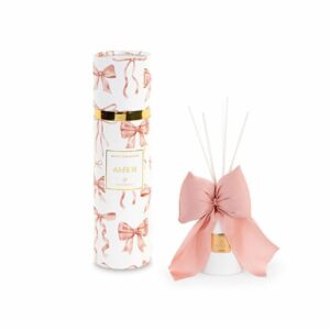 Profumatore con Fiocco rosa cipria