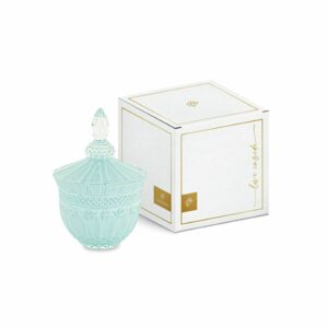 Potiche porta confetti, azzurro