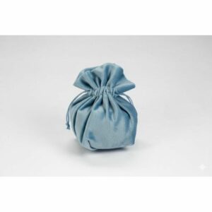 Sacchetto porta confetti in velluto, carta da zucchero