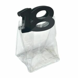 Shopper con manico 18 ANNI, nero