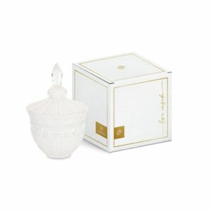 Potiche porta confetti, bianco