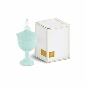 Potiche porta confetti, azzurro