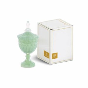 Potiche porta confetti, verde