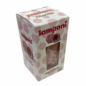 Confetti Maxtris, Lamponì al cioccolato bianco, rosa