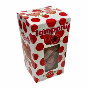 Confetti Maxtris, Lamponì al cioccolato bianco, rosso