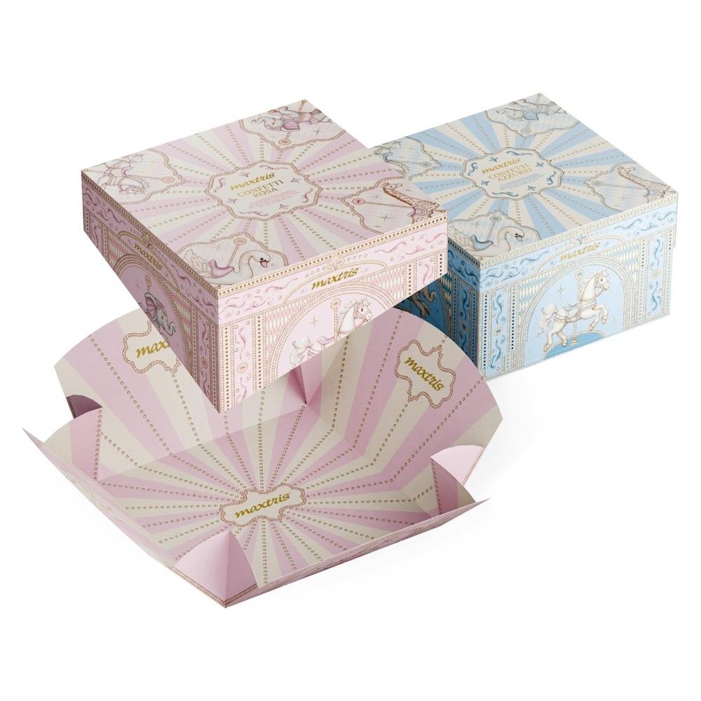 Maxtris, Vassoio Dolce Arrivo BABY, Celeste - immagine 2