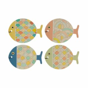 Sottopentola a forma di Pesciolino in ceramica